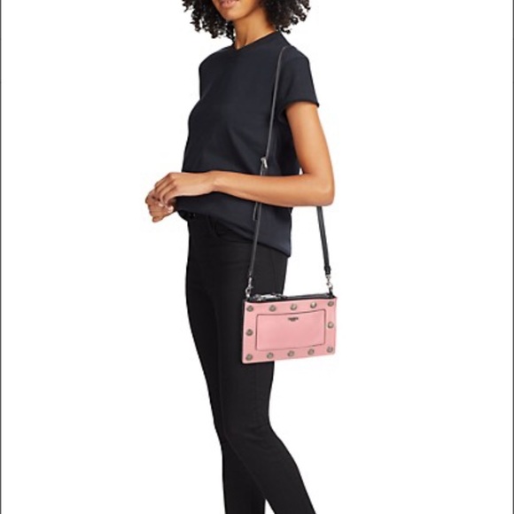 Authentic MOSCHINO Leather 3 in 1 design clip zip Crosby - Picture 6 of 15